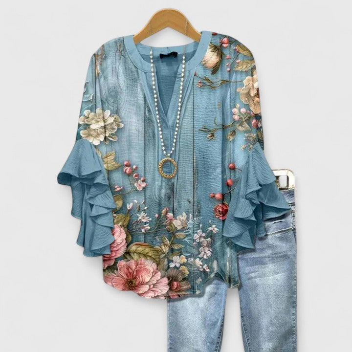 Valentina™ | Blusa Elegante e Sofisticada