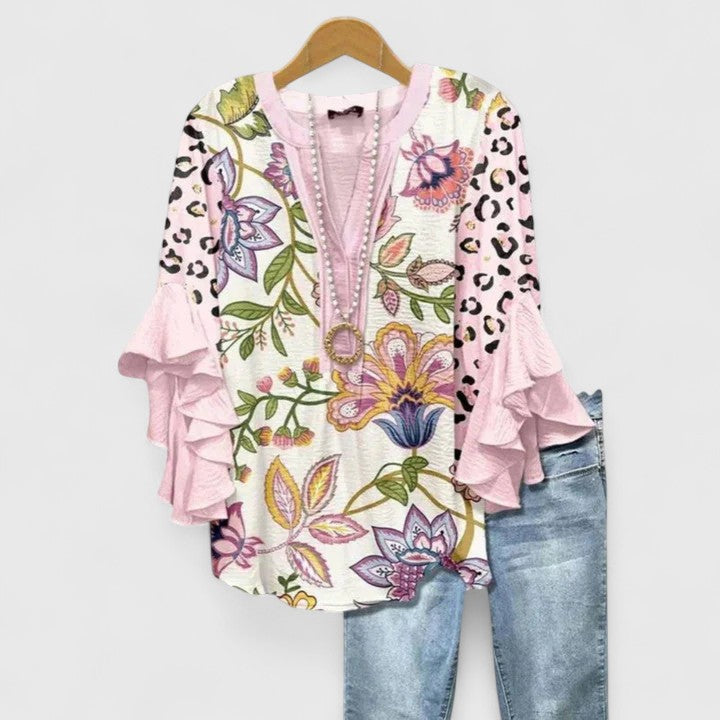Valentina™ | Blusa Elegante e Sofisticada