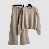 Conjunto de Loungewear Tricotado Confortável Emily™