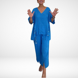 Briella™ Conjunto de Verão Elegante em Duas Peças