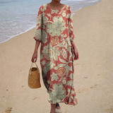 Robe longa, fluida, elegante e confortável