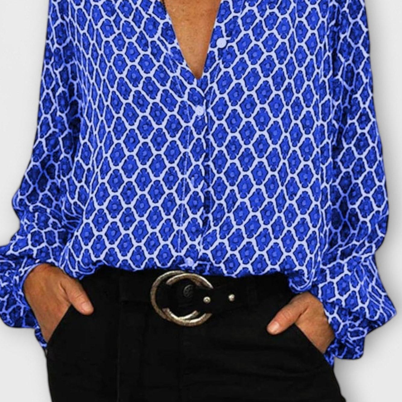 Pernille | Camisa de gola em V