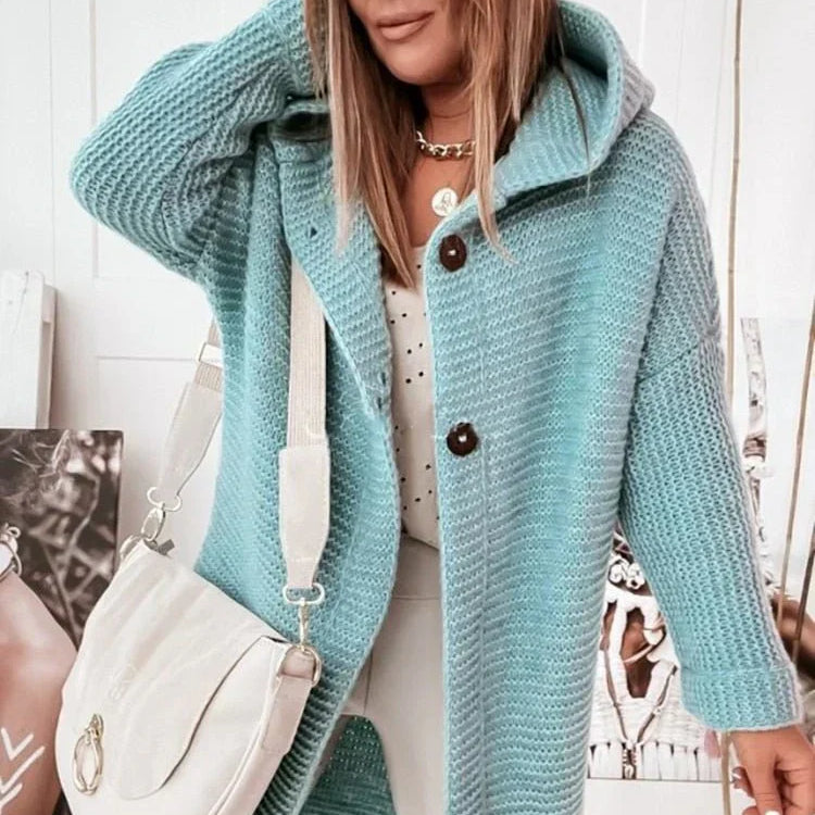 Ranee | Cardigan longo para mulher | Inverno