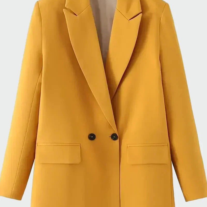 Elizabeta - Casaco oversize de corte moderno