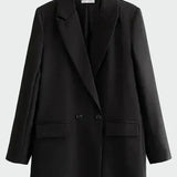 Elizabeta - Casaco oversize de corte moderno
