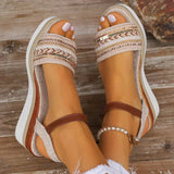 Sandálias de Verão Boho Chic