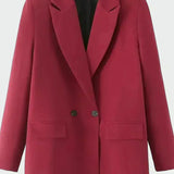 Elizabeta - Casaco oversize de corte moderno