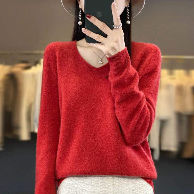 Elowen - Pulôver em Cashmere Elegante