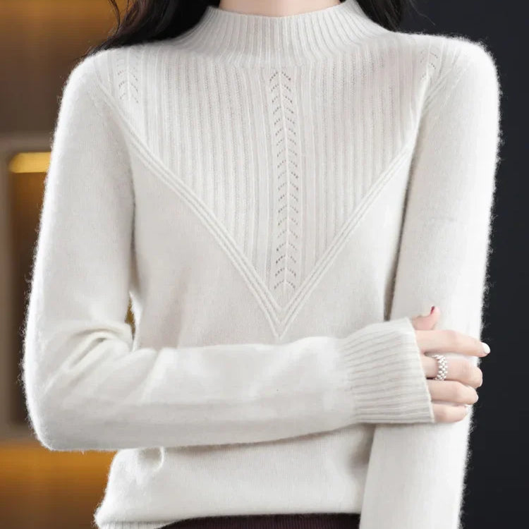 Liora - Pulôver Elegante em Cachemira