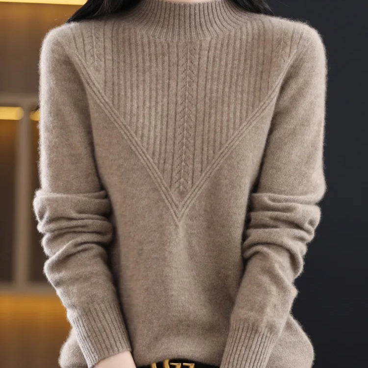 Liora - Pulôver Elegante em Cachemira