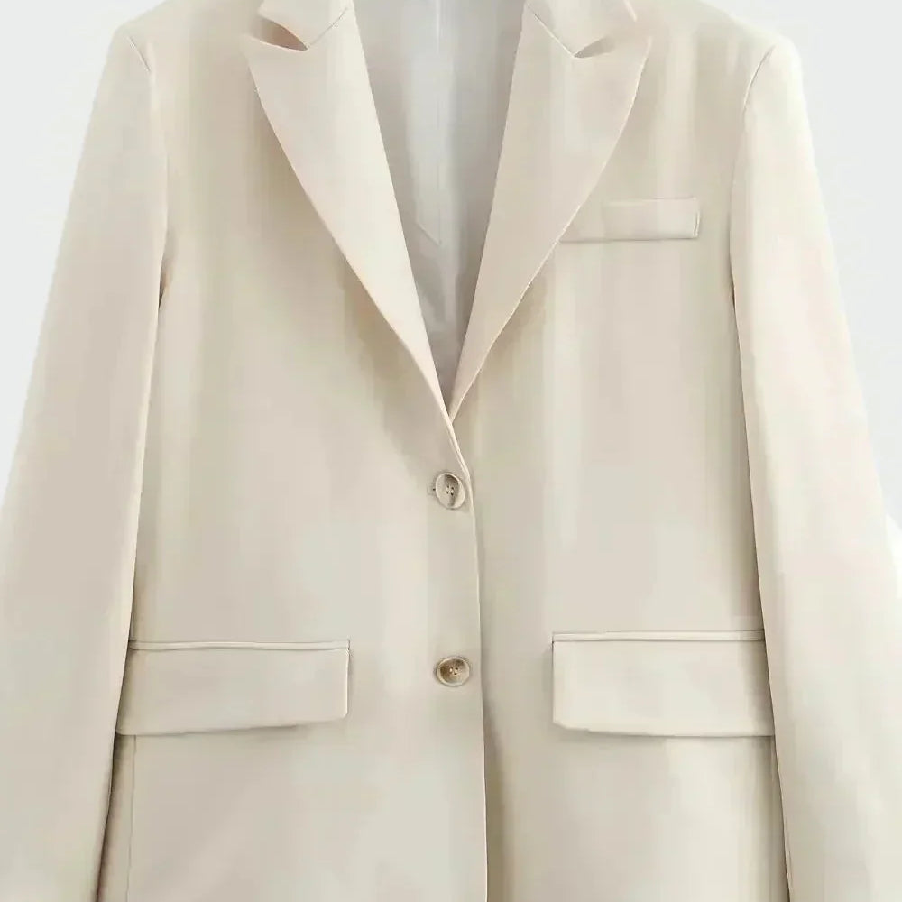 Elizabeta - Casaco oversize de corte moderno