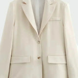 Elizabeta - Casaco oversize de corte moderno