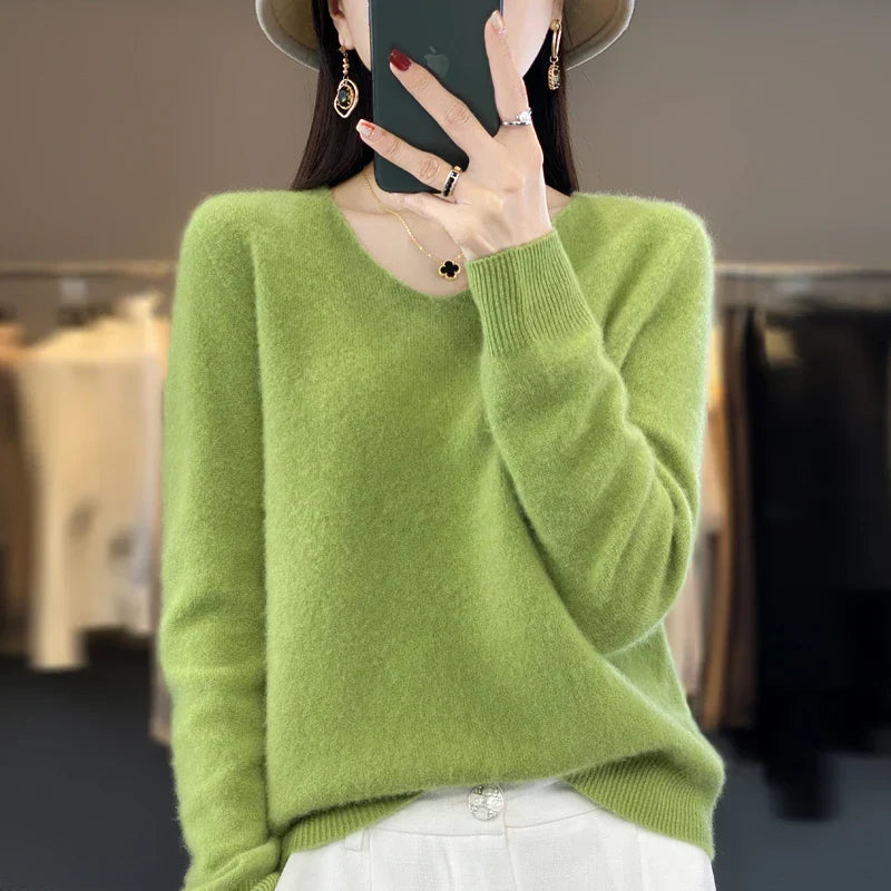 Elowen - Pulôver em Cashmere Elegante