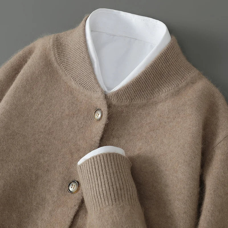 Colby - Cardigan Elegante em Cachemira