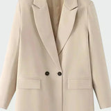 Elizabeta - Casaco oversize de corte moderno