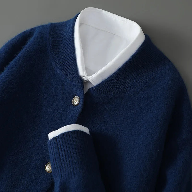 Colby - Cardigan Elegante em Cachemira