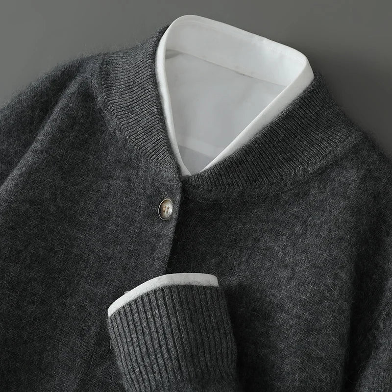 Colby - Cardigan Elegante em Cachemira