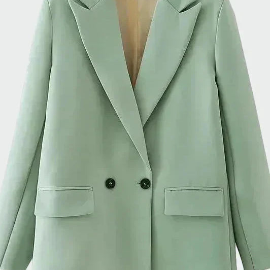 Elizabeta - Casaco oversize de corte moderno