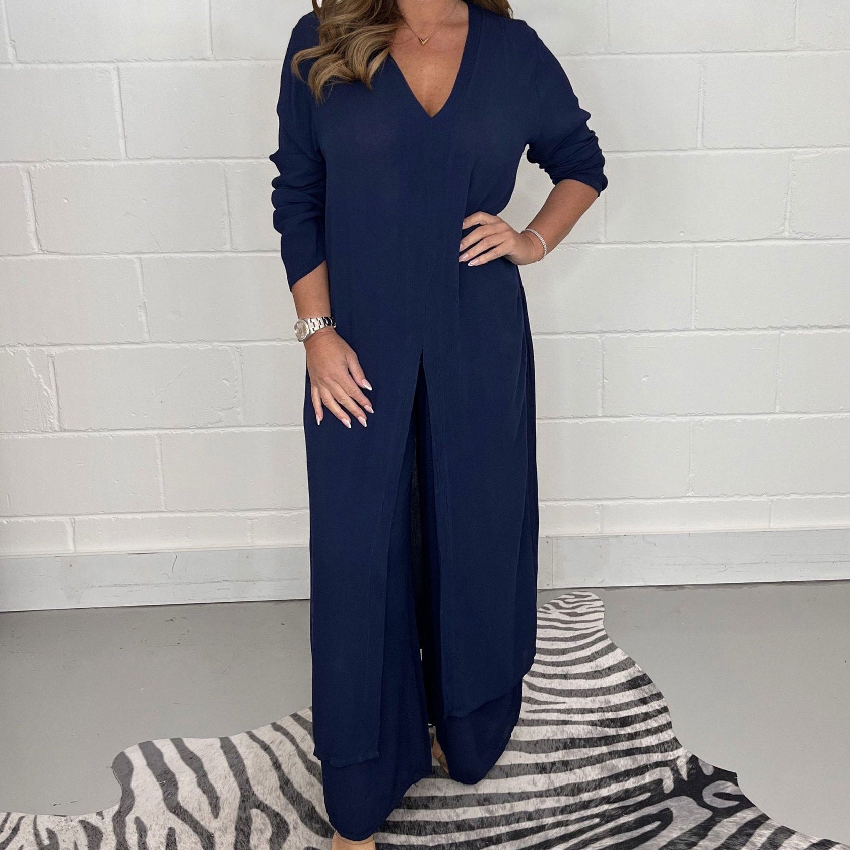 Conjunto Casual Grace™ de Duas Peças