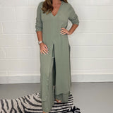 Conjunto Casual Grace™ de Duas Peças