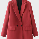 Elizabeta - Casaco oversize de corte moderno
