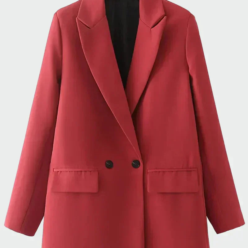 Elizabeta - Casaco oversize de corte moderno