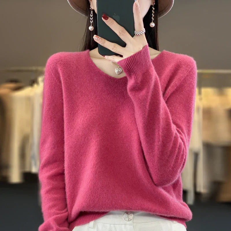 Elowen - Pulôver em Cashmere Elegante