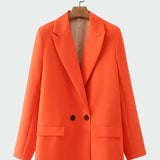 Elizabeta - Casaco oversize de corte moderno