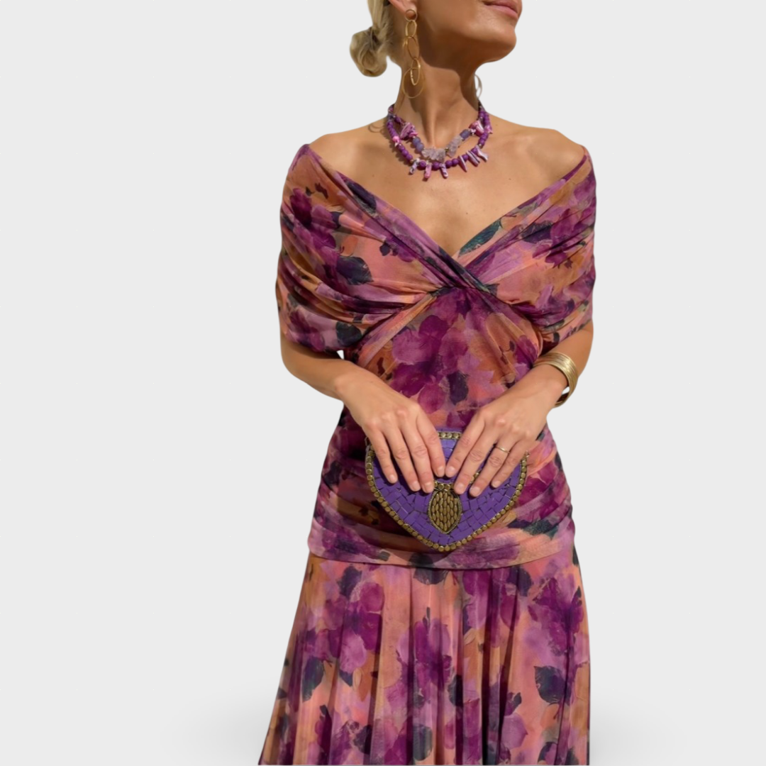Florendra - Vestido Longo Primaveril