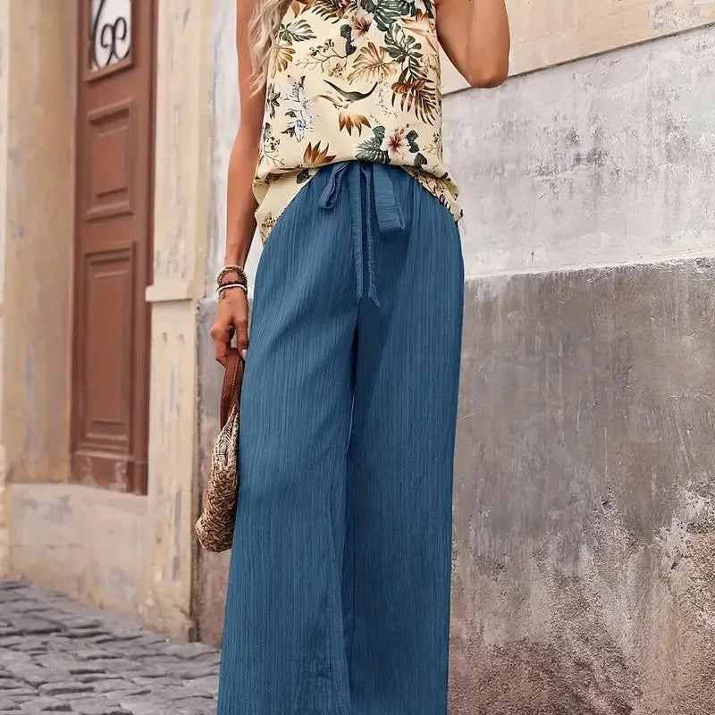 Conjunto Elegante de Duas Peças Sem Mangas Antonette™