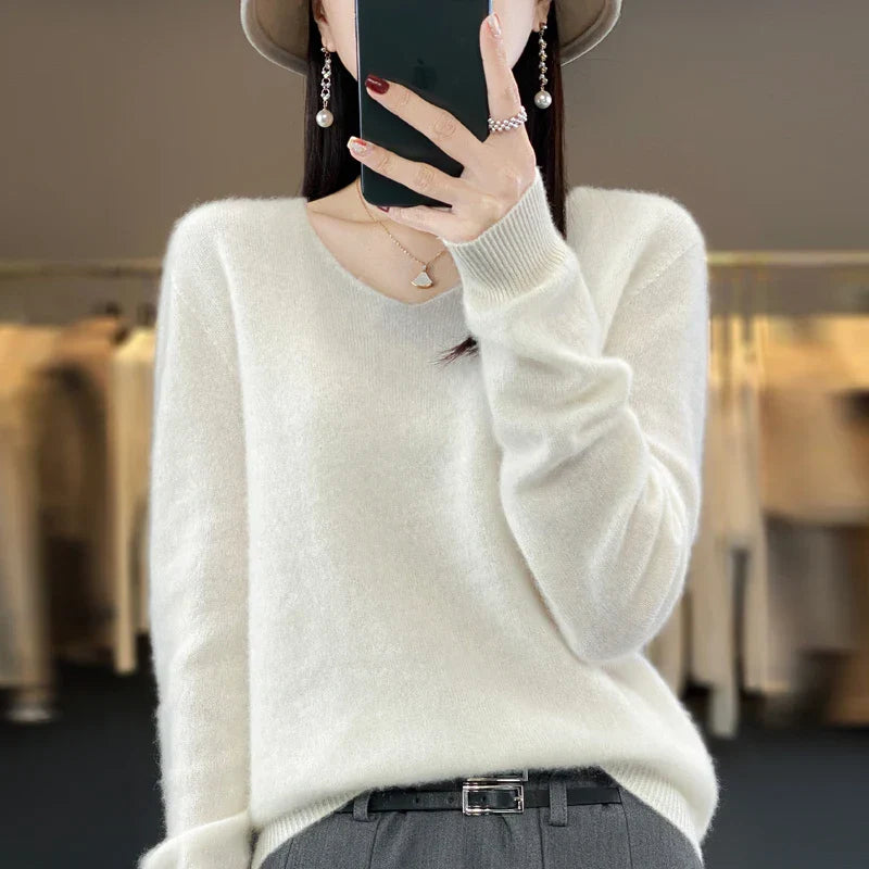 Elowen - Pulôver em Cashmere Elegante