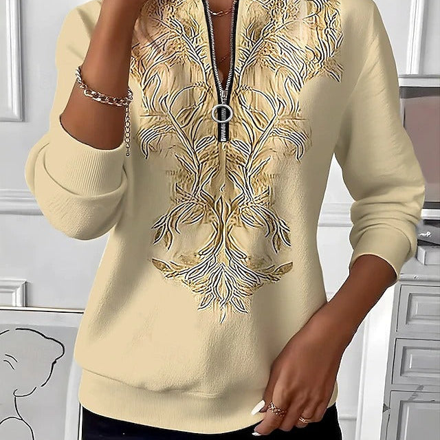 Johanna - Pull Confortável com Fecho
