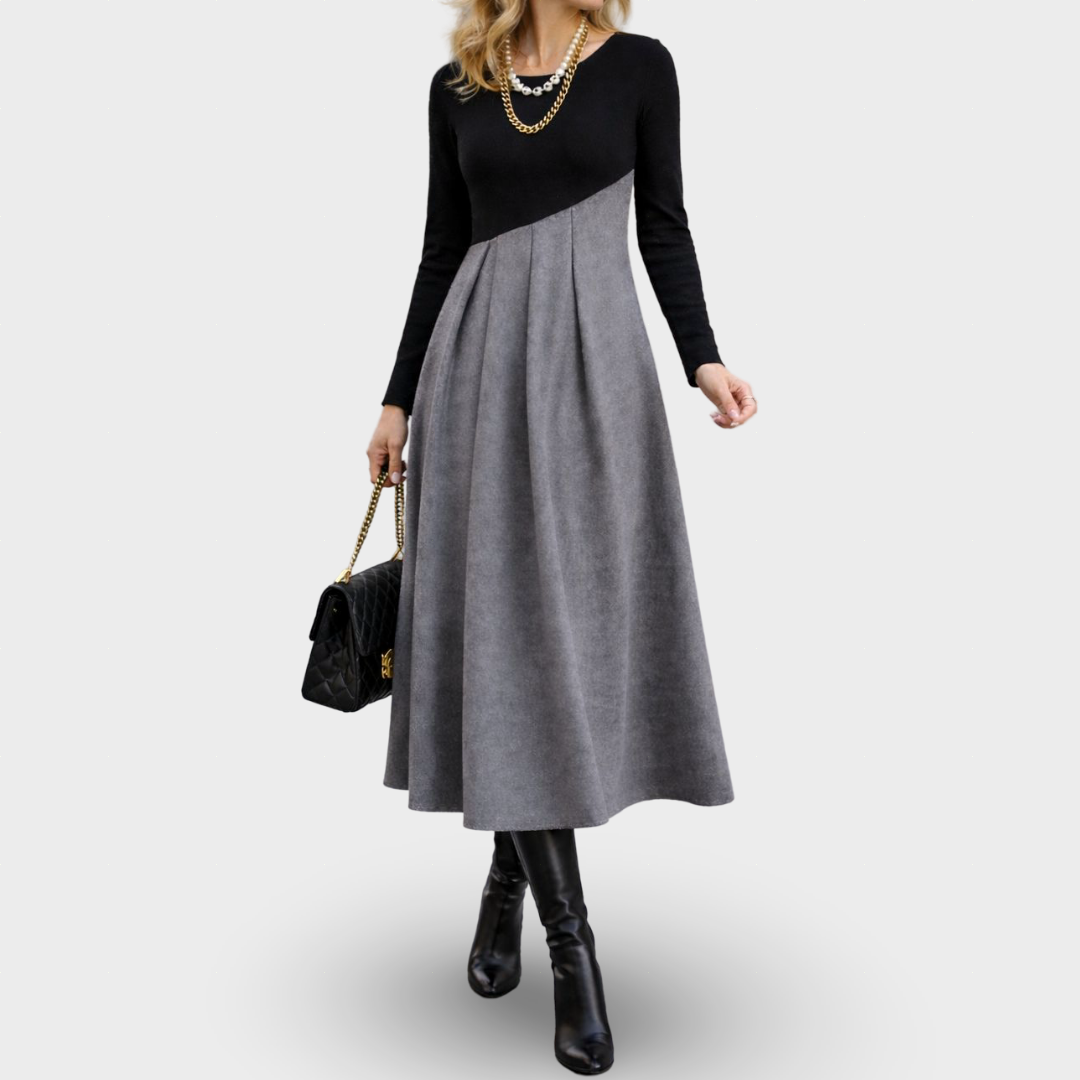 Eliara - Vestido Longo Elegante e Intemporal