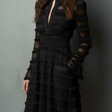 Rosalie™ | Vestido Mini Elegante com Decote em V Profundo
