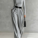 Vera™ | Conjunto elegante com detalhe de contraste
