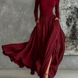 Eva™ | Conjunto elegante com saia plissada