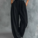 Lisa™ | Conjunto de 2 peças preto com cinto