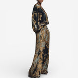Conjunto Impresso Elegante Maureen™