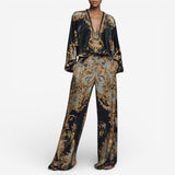 Conjunto Impresso Elegante Maureen™