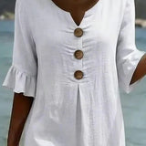 Vestido informal de mulher.