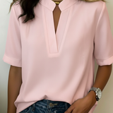 Margaux - Blusa Chic com Decote em V