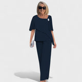 Wynonna™ Conjunto Elegante de Duas Peças