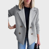 Emma - Blazer elegante com mangas de malha