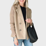 Emma - Blazer elegante com mangas de malha
