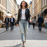Danice - Jeans Cropped Elegantes
