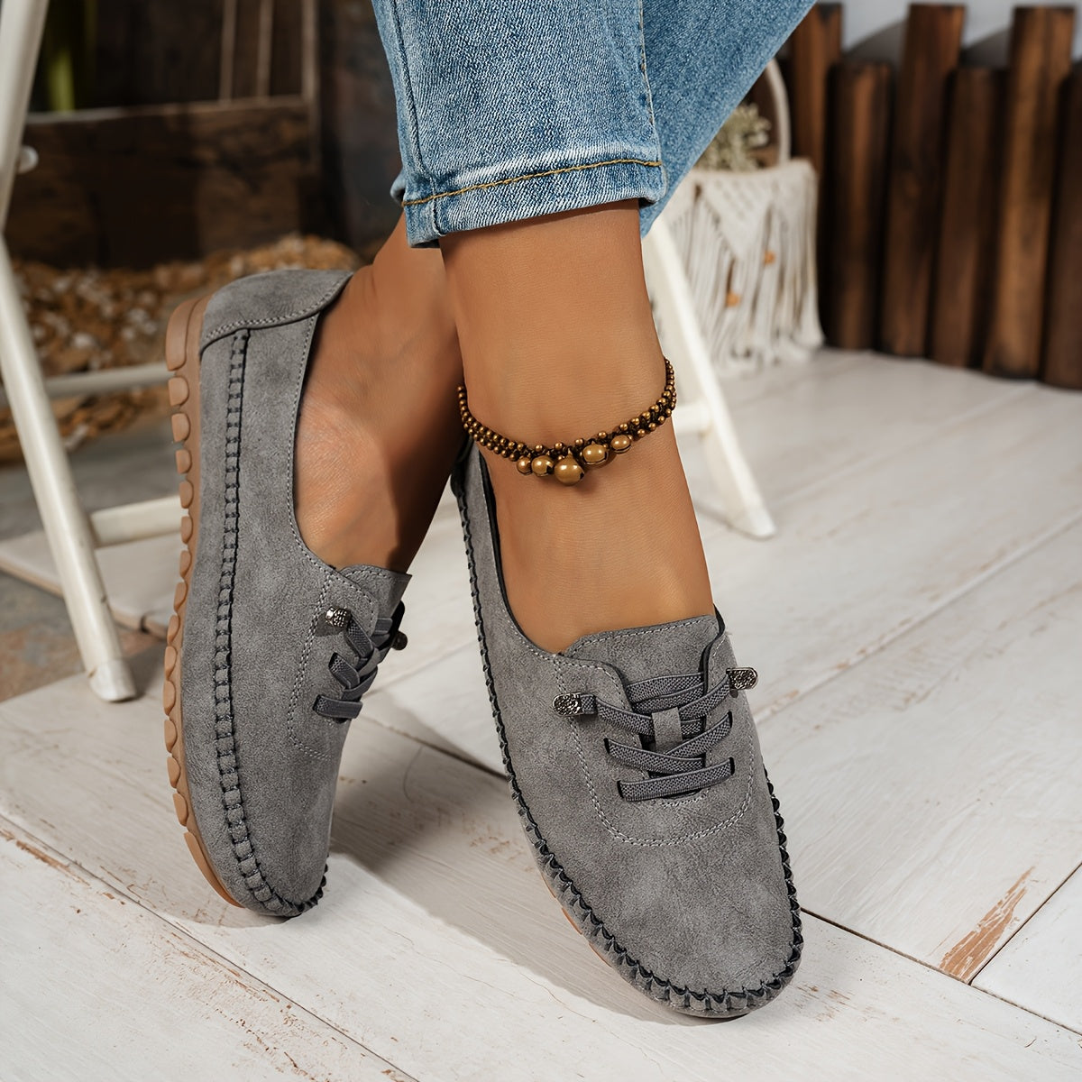 Orthelia™ – Mocassins macios com apoio abrangente para pés sensíveis
