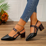 Claudette™ – Pumps elegantes e confortáveis com tiras