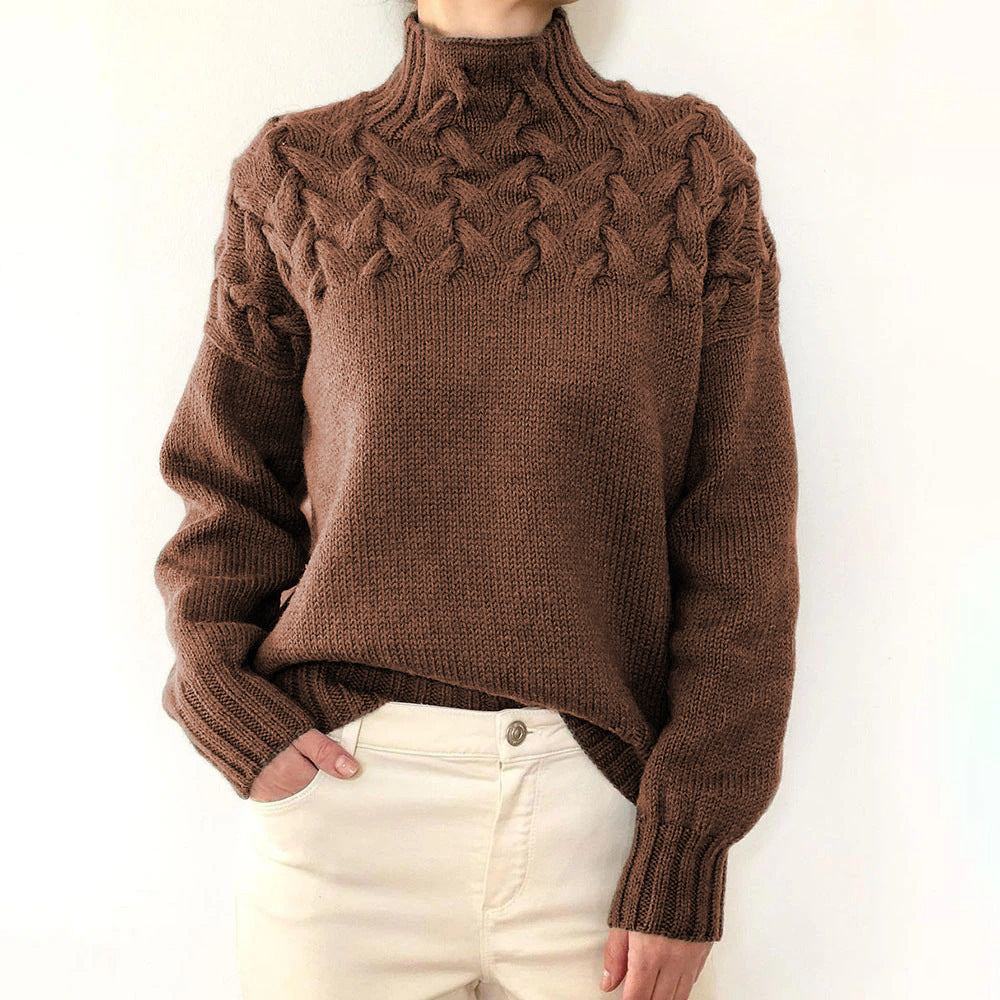 Talbot - Pull Roulé Quente e Elegante
