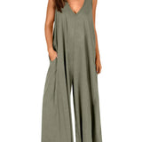 Nella™ Macacão Comfy com Decote em V