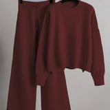 Conjunto de Loungewear Tricotado Confortável Emily™
